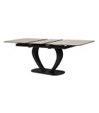 Ceramic table TML-815 ice gray black order